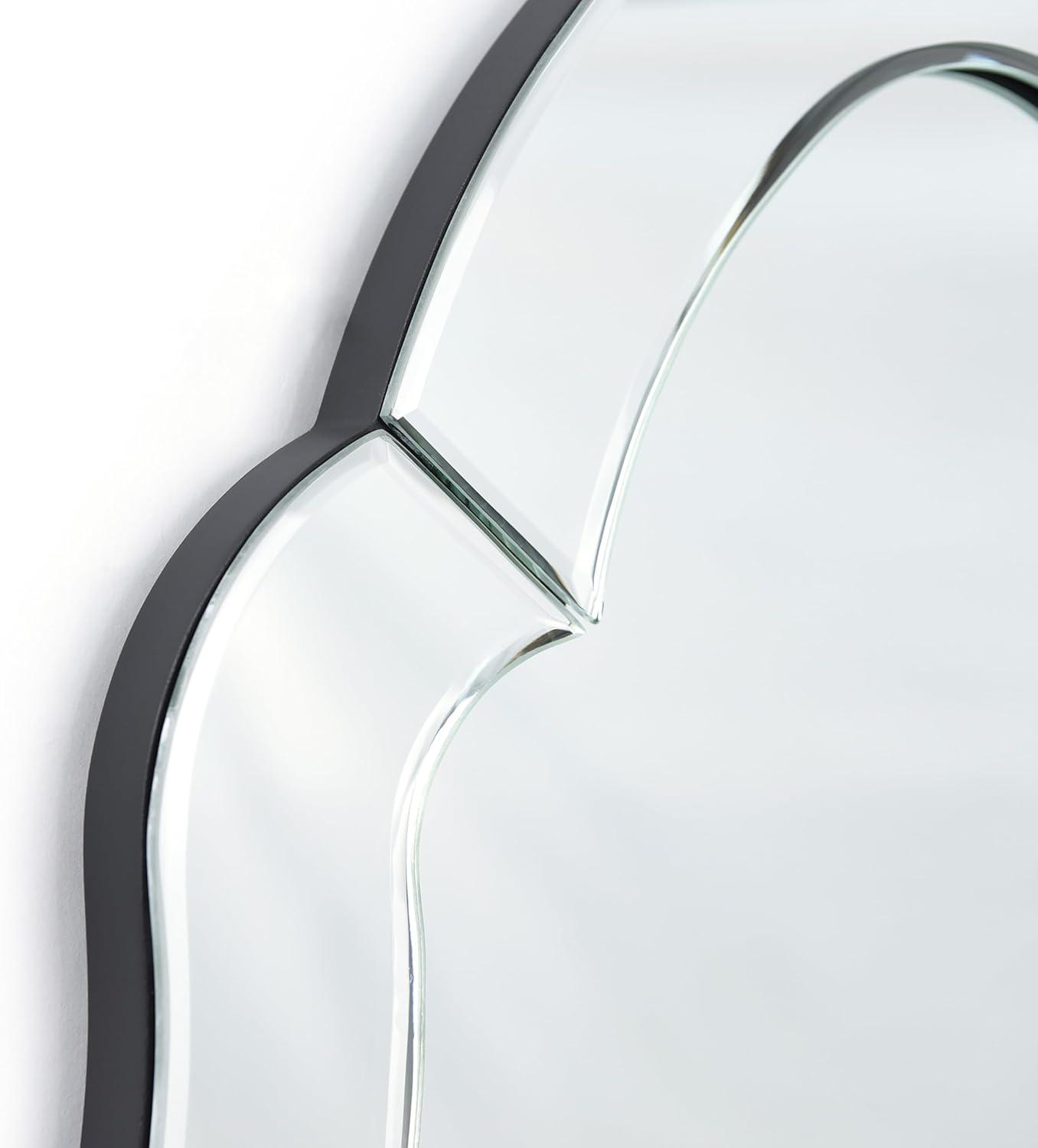 Empire Art Direct Arch Elegant Beveled Wall Mirror I Bathroom, Vanity, Bedroom Mirror - Clear - 20 x 44