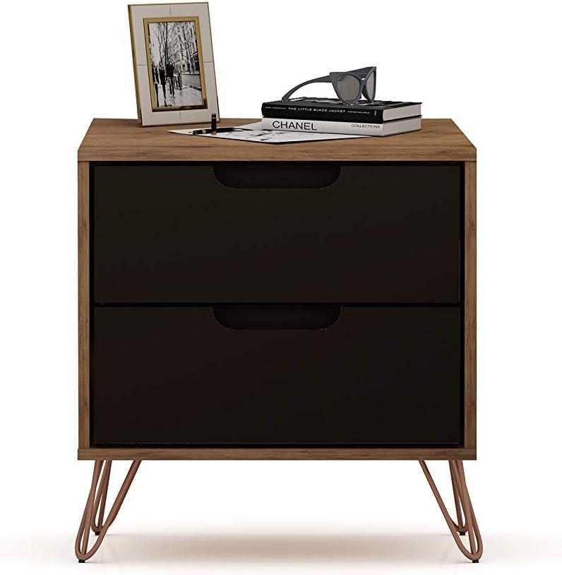 2.0 Rockefeller Nightstand - Manhattan Comfort