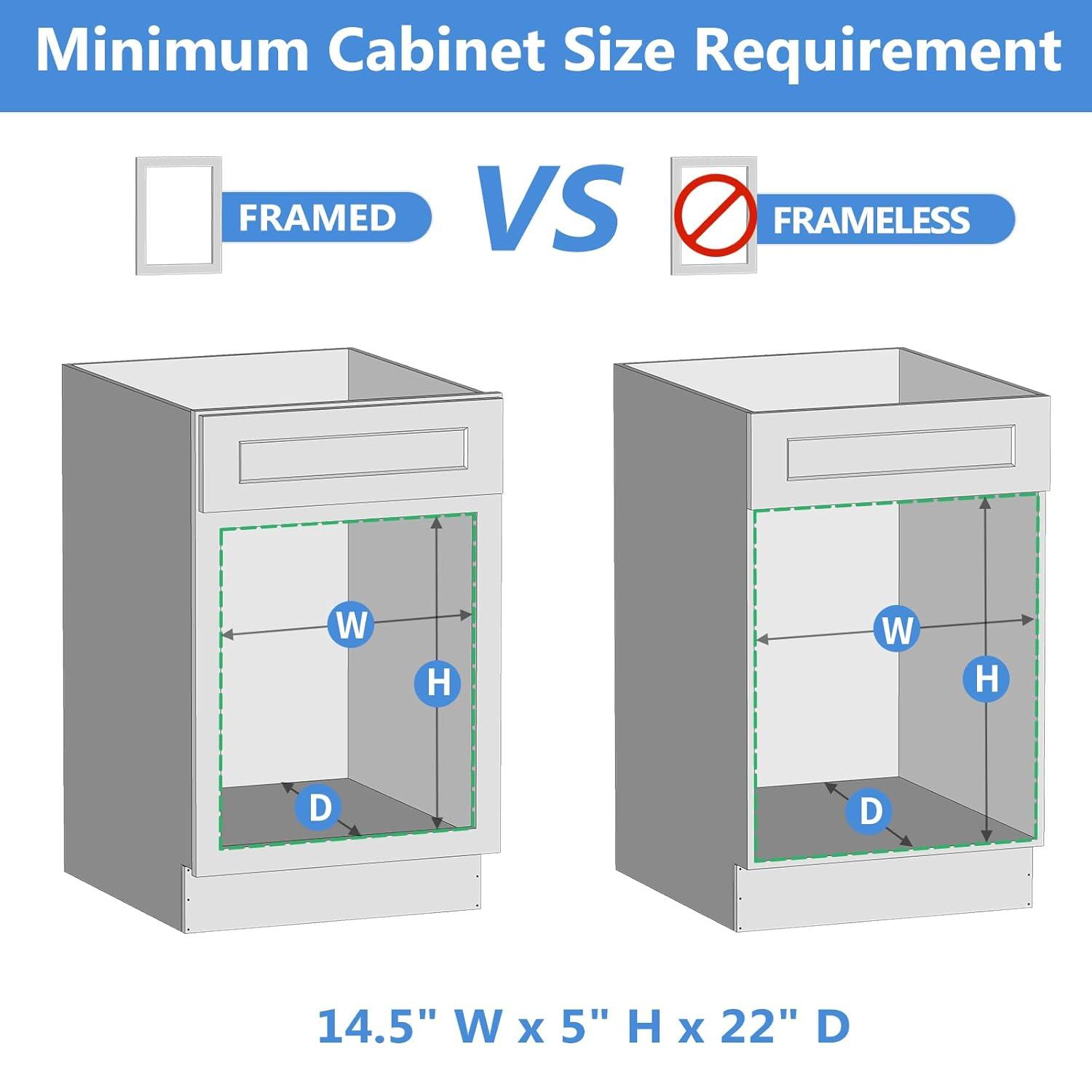 LOVMOR 2 Tier Pull Slide Out Cabinet Organizer 13 Inch x 21 inch, Cabinet Drawer Organizer with U Bracket