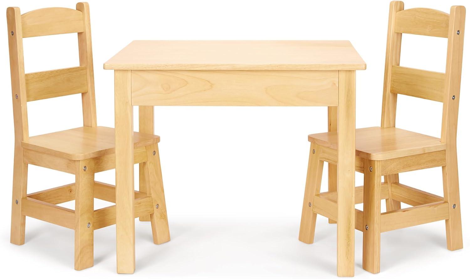Melissa & Doug Kids Play Or Activity Table and Chair Set