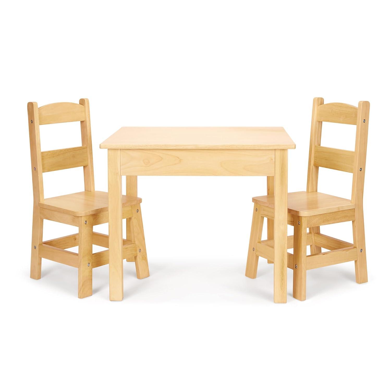 Melissa & Doug Kids Play Or Activity Table and Chair Set