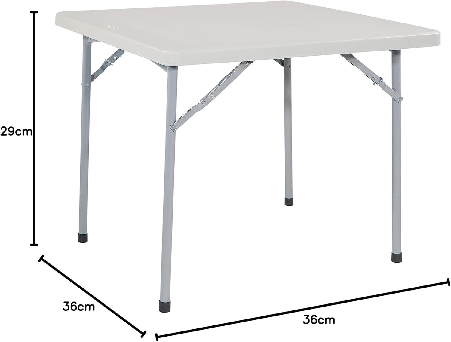 Office Star Products 36" Square Resin Table