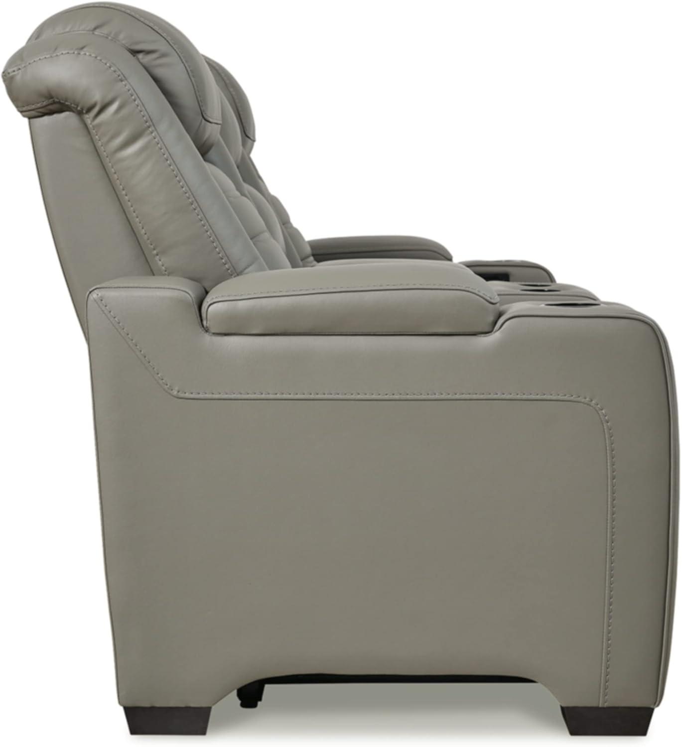 Jeremiah 75.5'' Upholstered Power Reclining Loveseat