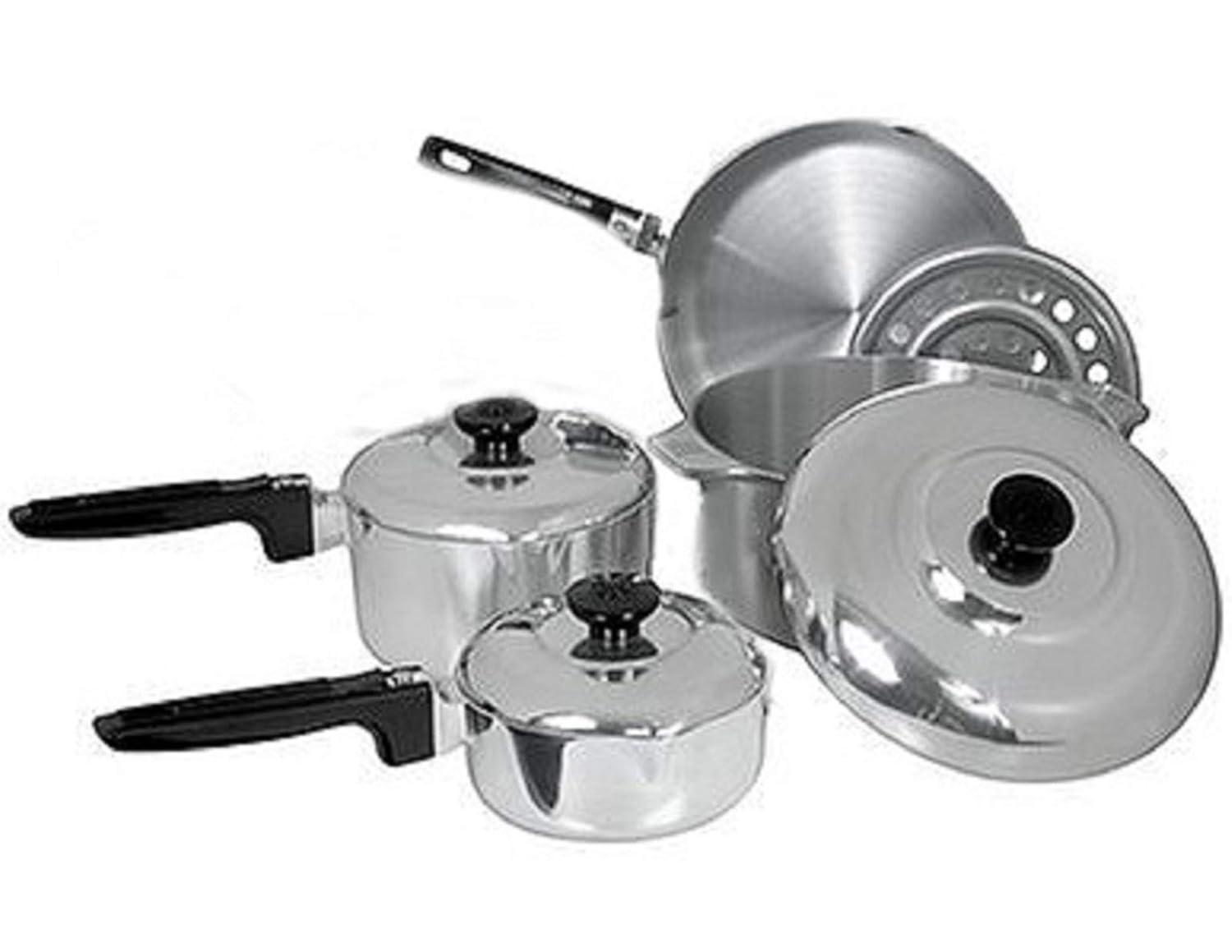 Cajun Classic 8-piece Aluminum Pot & Pan Set