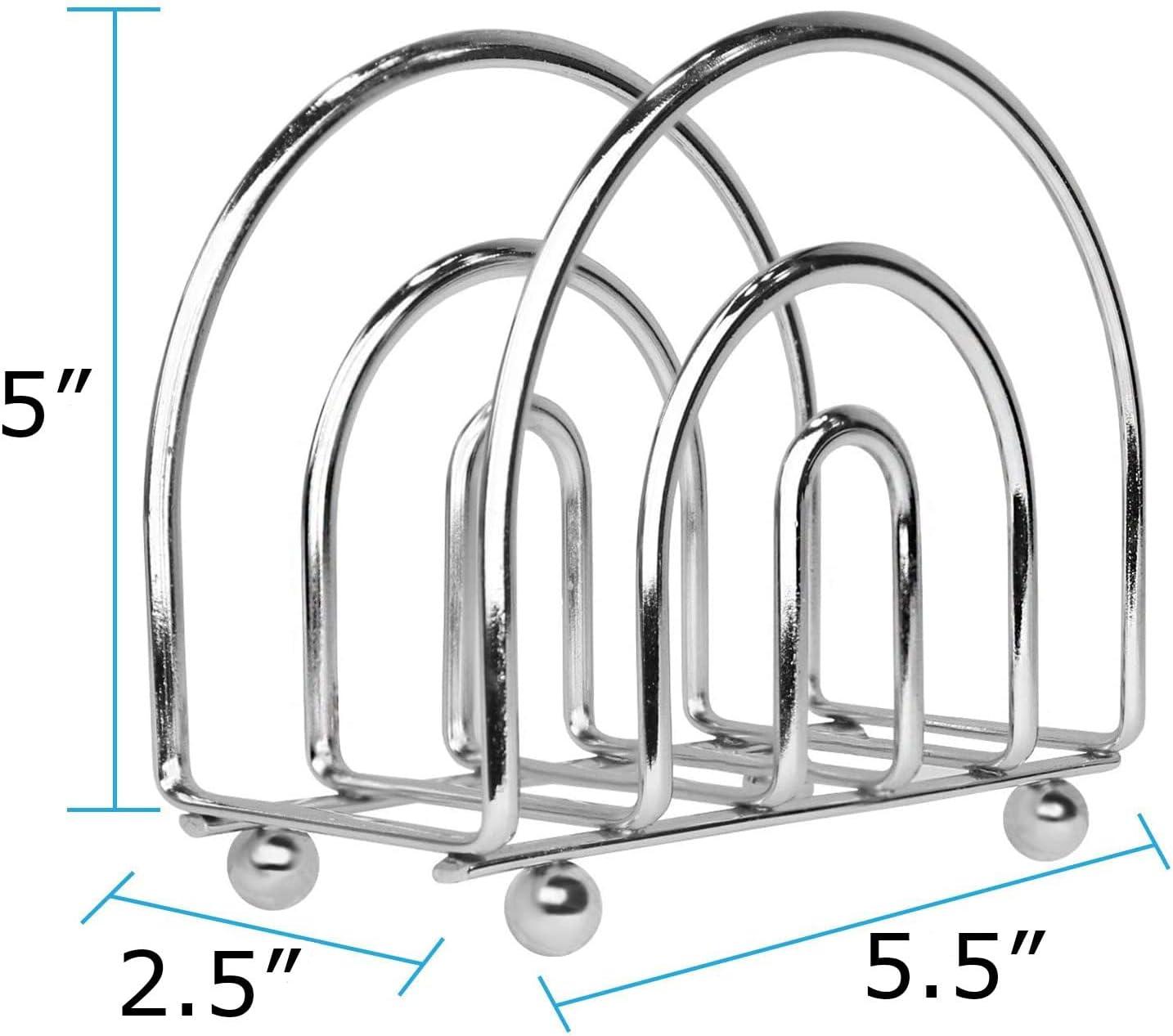 Blue Donuts Chrome Collection Napkin Holder