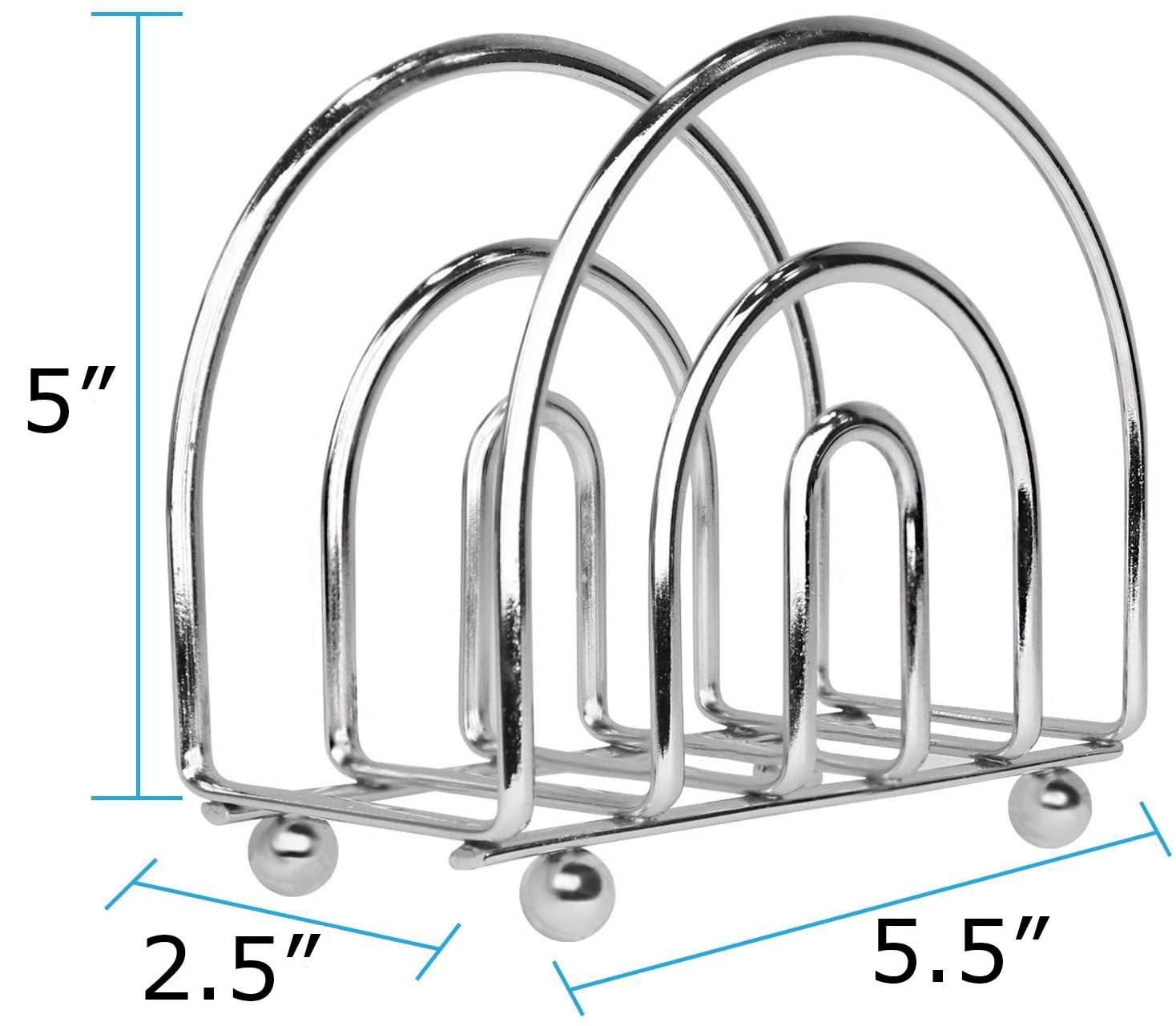 Prep & Savour Metal Napkin Holder