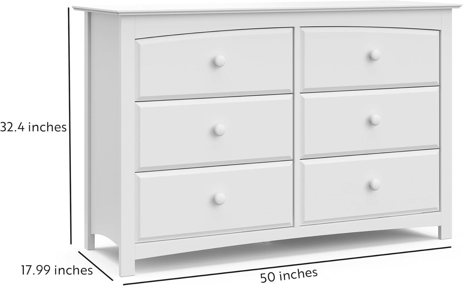 Kenton 6 Drawer Double Dresser