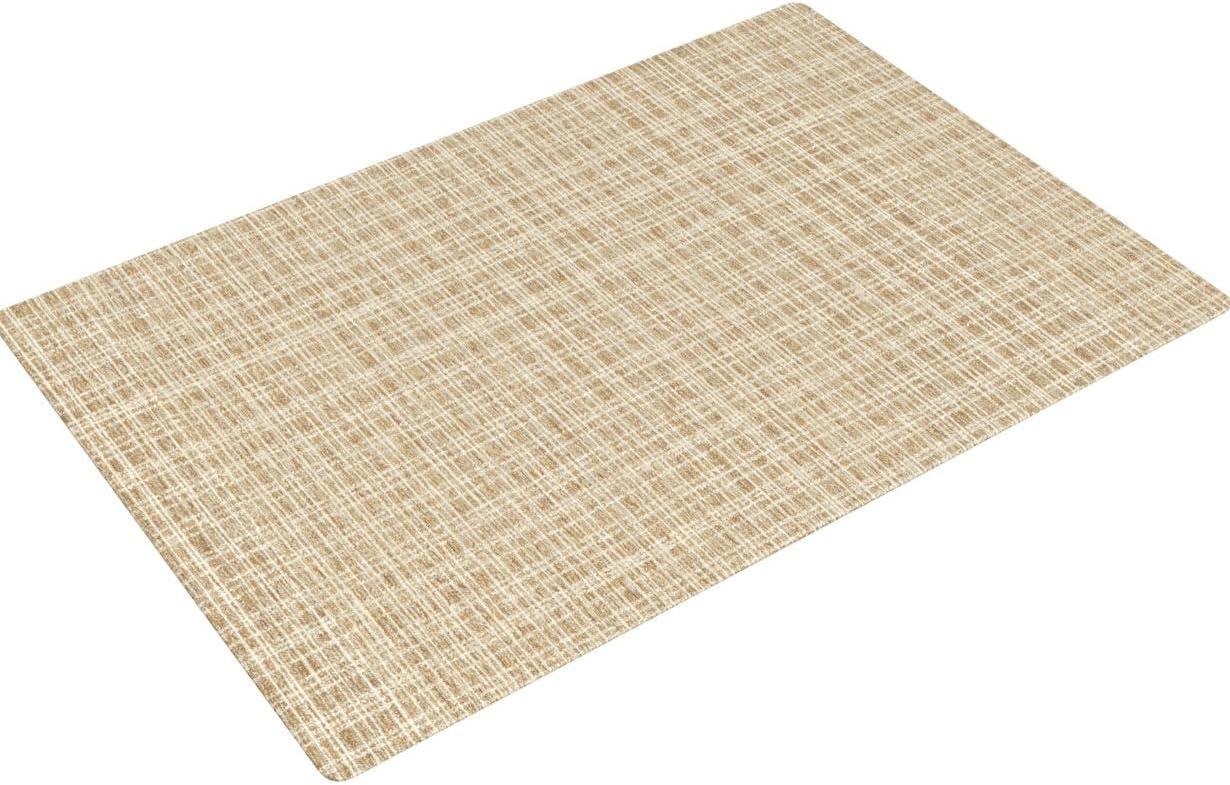 Chris Loves Julia x Loloi Polly Checkered Straw/Ivory Area Rug