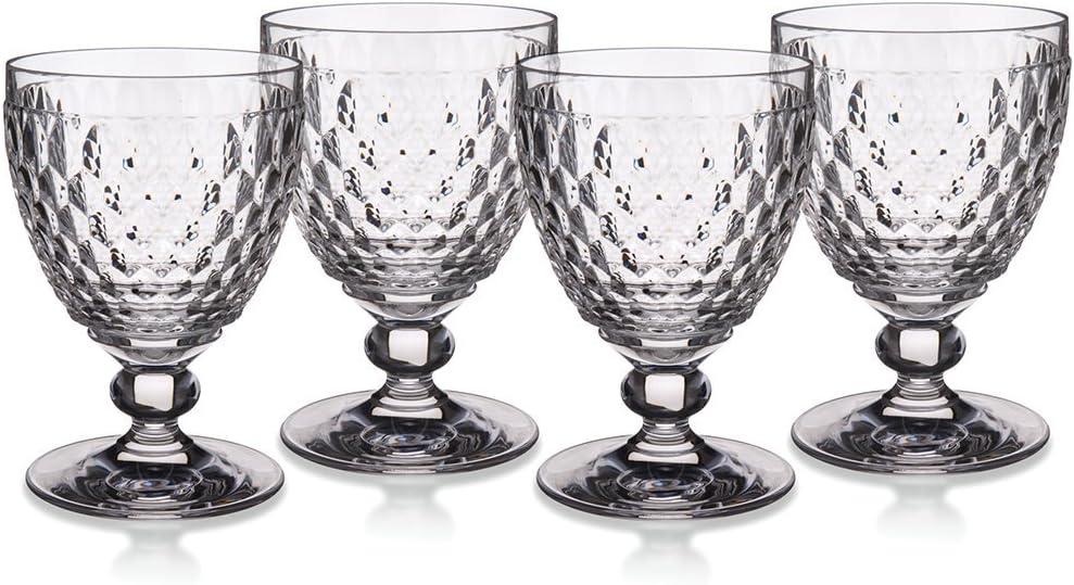 Villeroy & Boch Boston Colored Lead Free Crystal Goblet Set