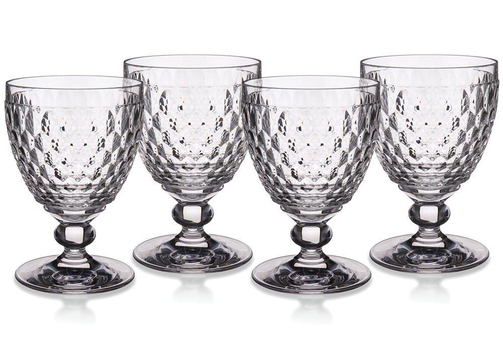 Villeroy & Boch Boston Colored Lead Free Crystal Goblet Set