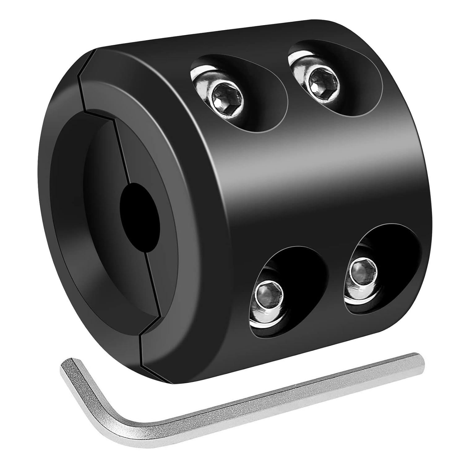 ATV UTV Winch Stopper Rubber Heavy Duty Cable Line Saver Waterproof Synthetic Rope Hook Allen Wrench Protect Hawse and Fairleads Quick Installation