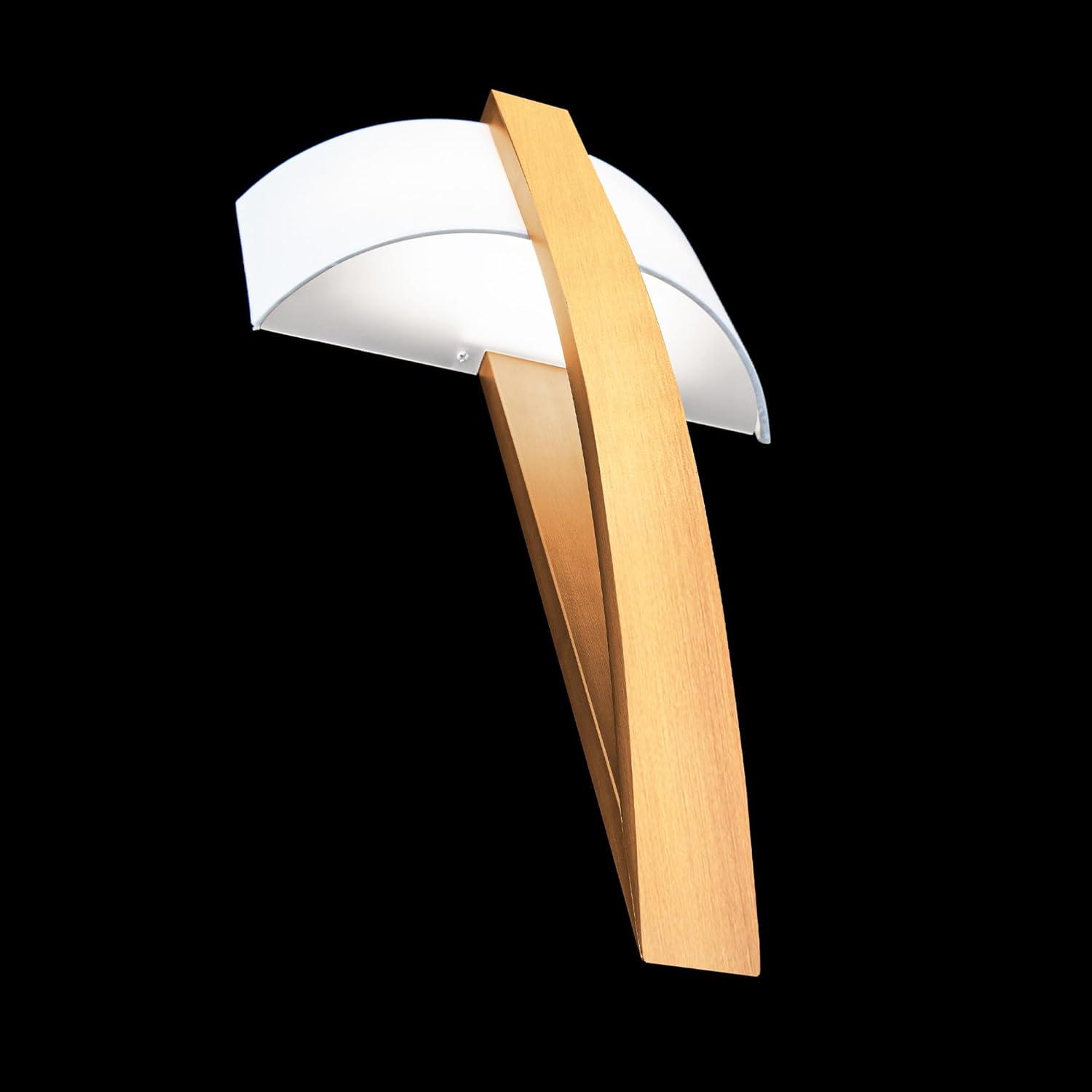 Curvana Aluminum LED Flush Mounted Sconce