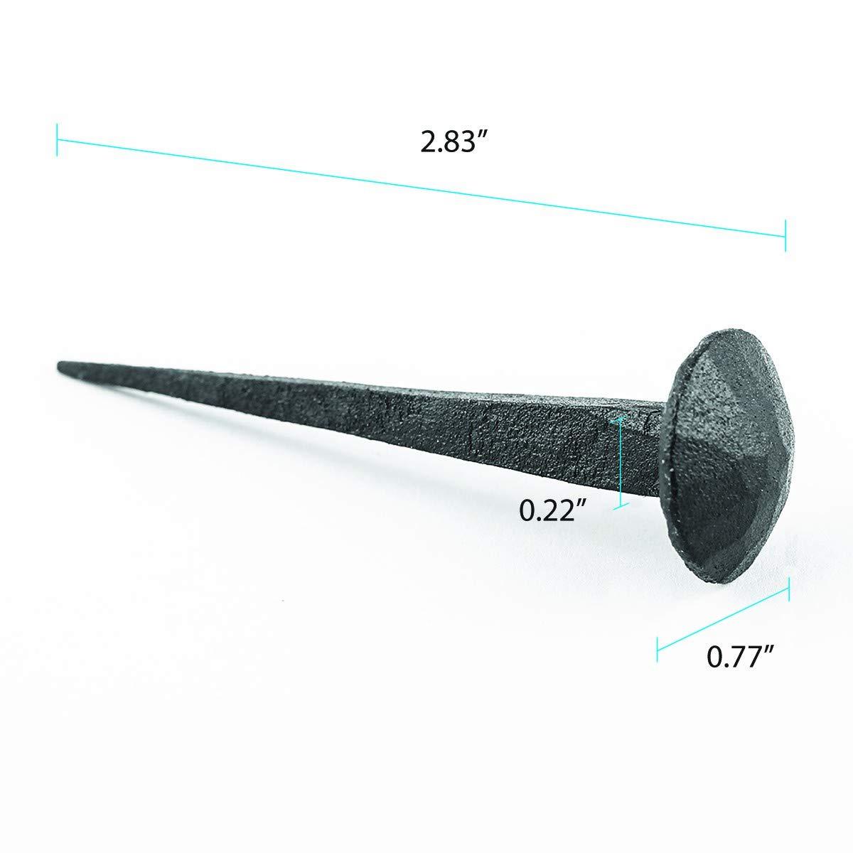 The Renovators Supply Inc. Decorative Clavos Round Head Wrought Iron Nail
