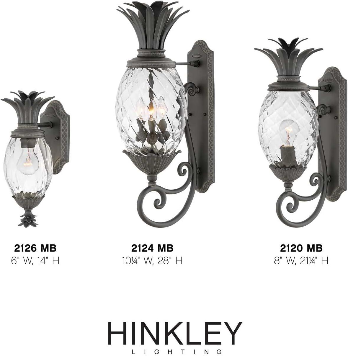 Plantation 1-Light Pineapple Outdoor Wall Mount Lantern
