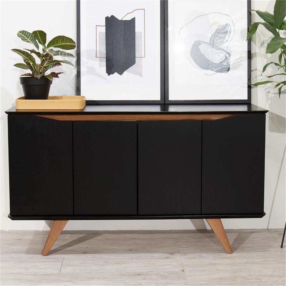 53.15" Tudor 4 Shelf Sideboard - Manhattan Comfort