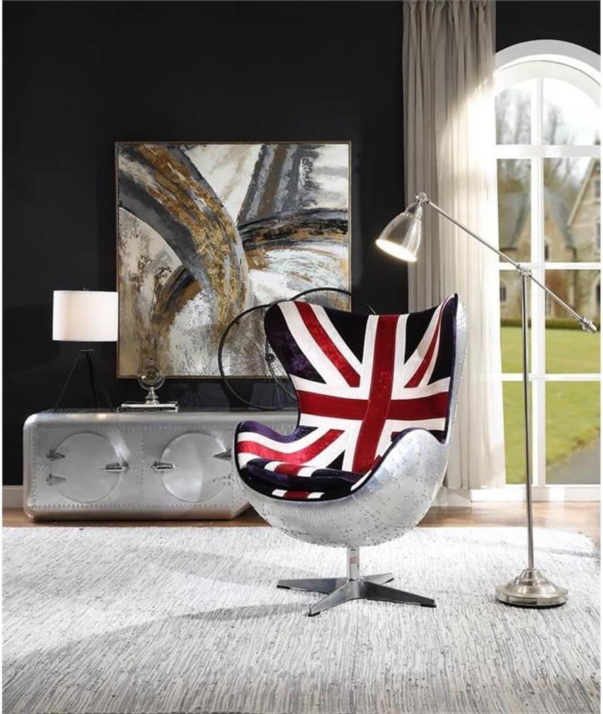 Brancaster Upholstered Swivel Accent Chair