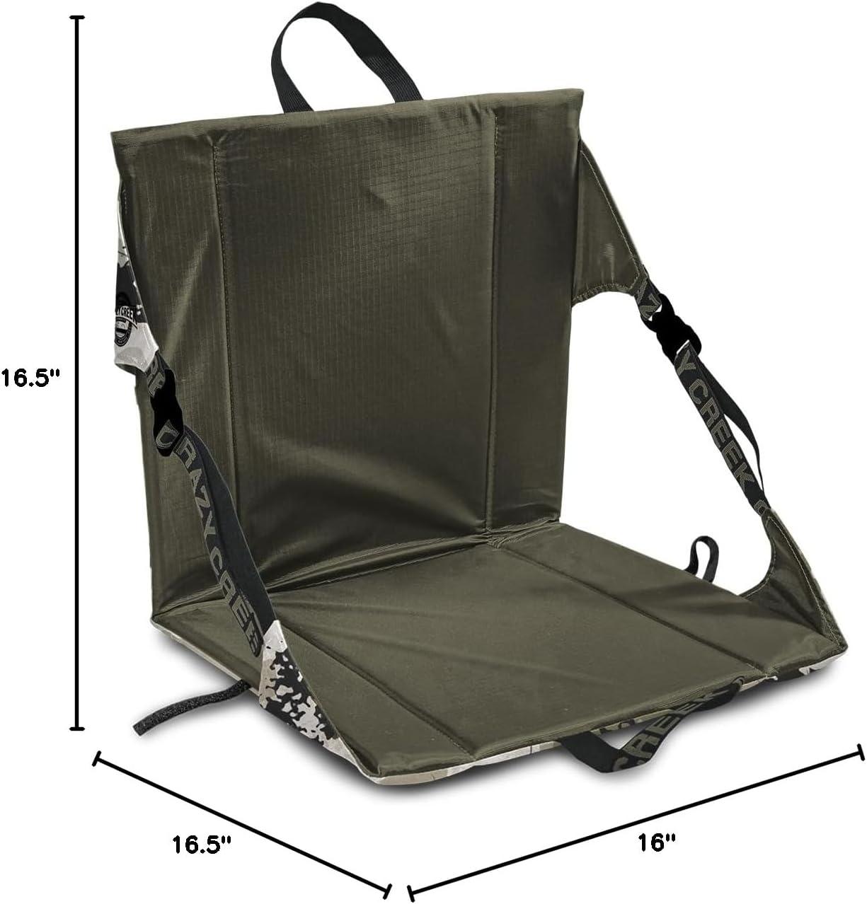 Crazy Creek Original Chair, Versatile and Water Proof, Camo