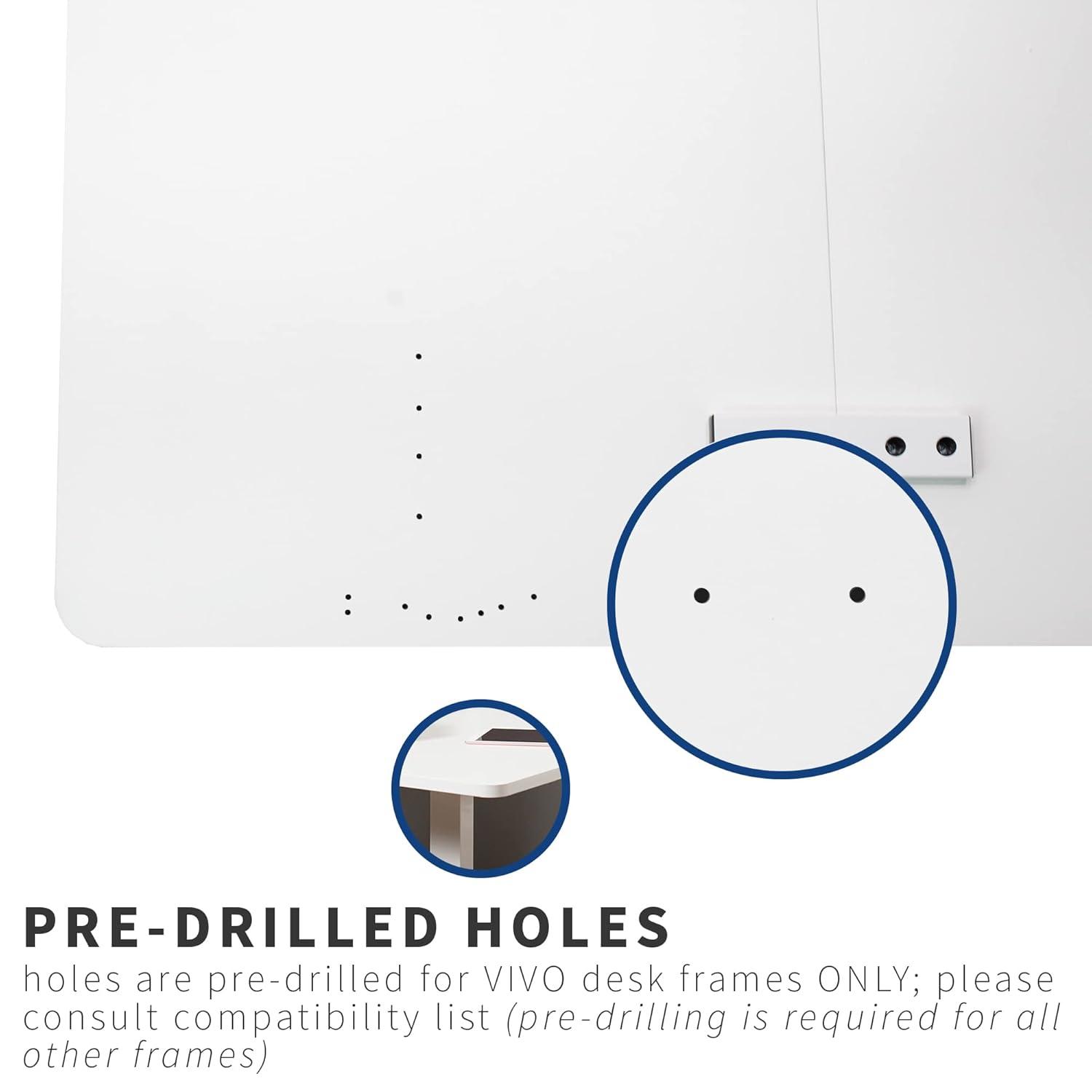 Universal Table Top for Sit to Stand Desk Frames