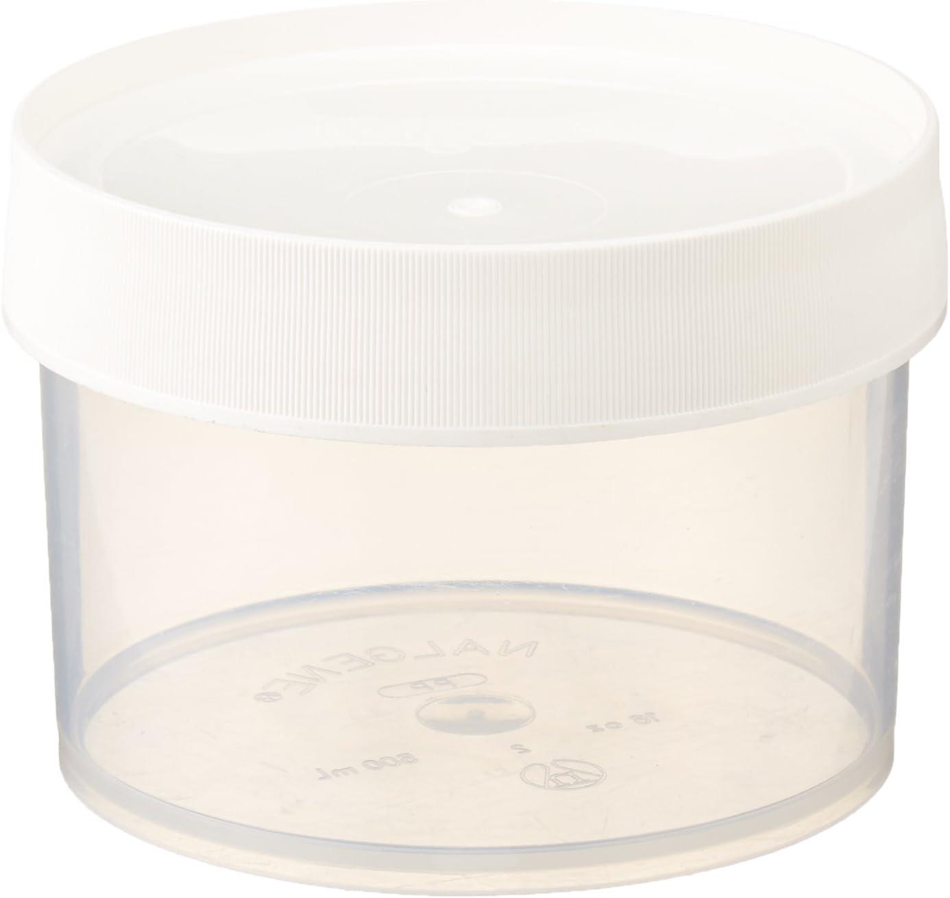 Clear 16 oz. BPA-Free Wide Mouth Plastic Storage Jar