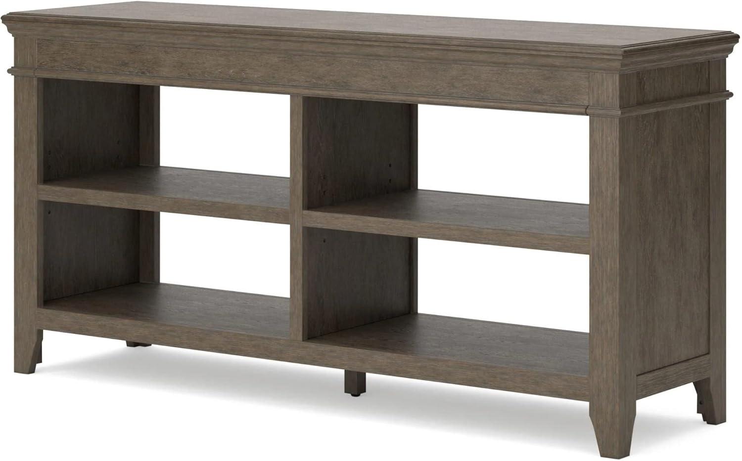 Signature Design by Ashley Traditional Janismore Credenza  Weathered Gray