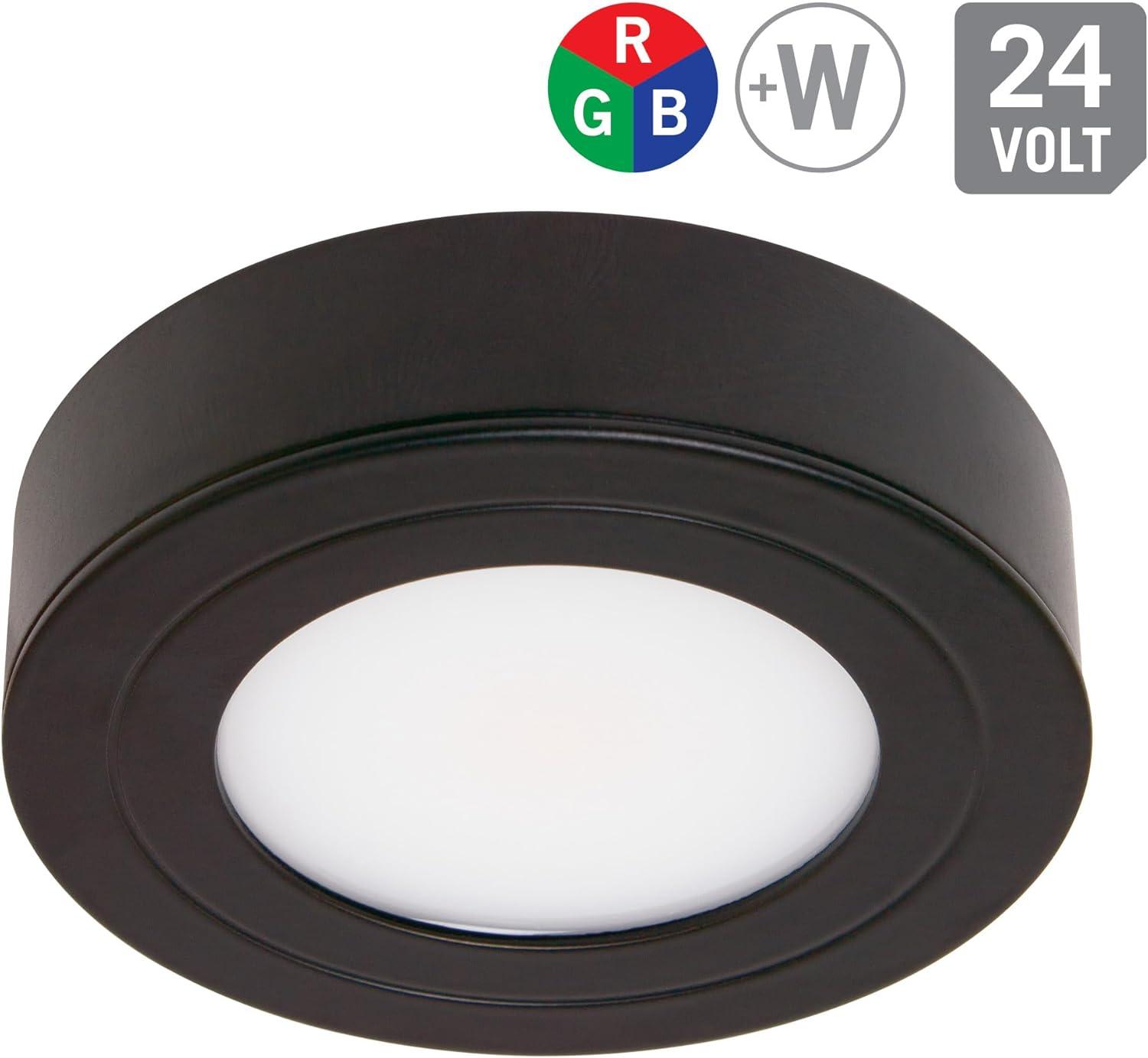 PureVue RGB+W Under Cabinet LED Puck Light