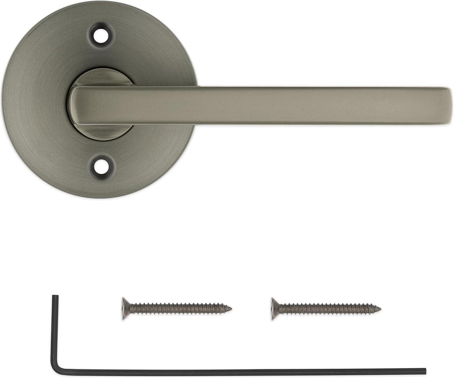 Kwikset Inactive Interior Dorian Lever Dummy Entry Set (Exterior Portion Sold Separately)