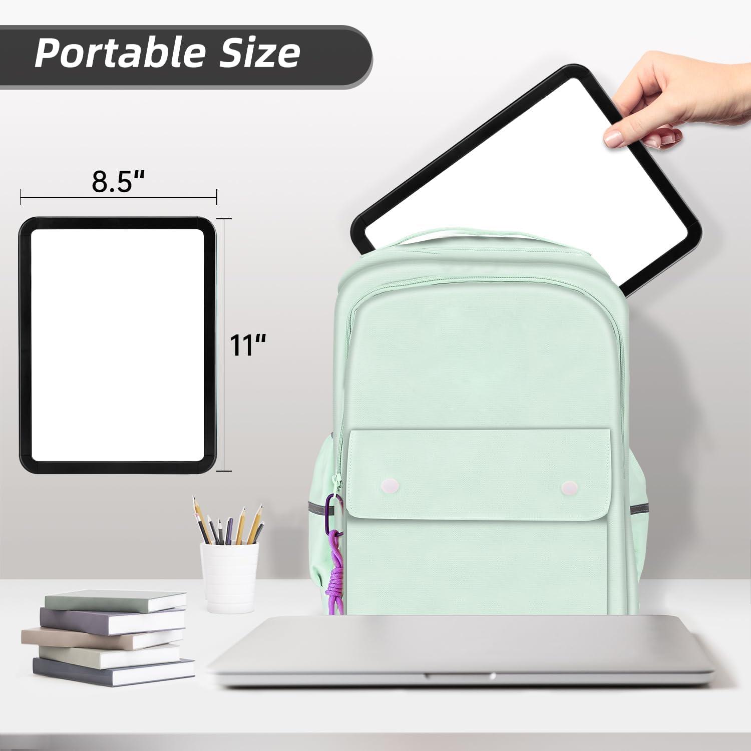 VUSIGN Small Dry Erase Whiteboard, 8.5 x 11 Inches White Board for Kids, Students, Fridge, Locker, Mini Dry Erase Board