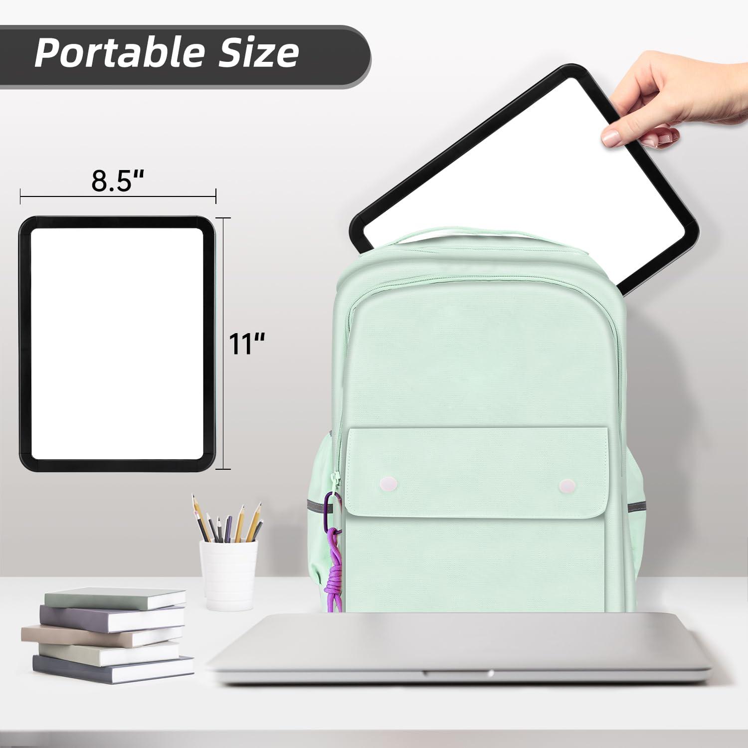 VUSIGN Small Dry Erase Whiteboard, 8.5 x 11 Inches White Board for Kids, Students, Fridge, Locker, Mini Dry Erase Board
