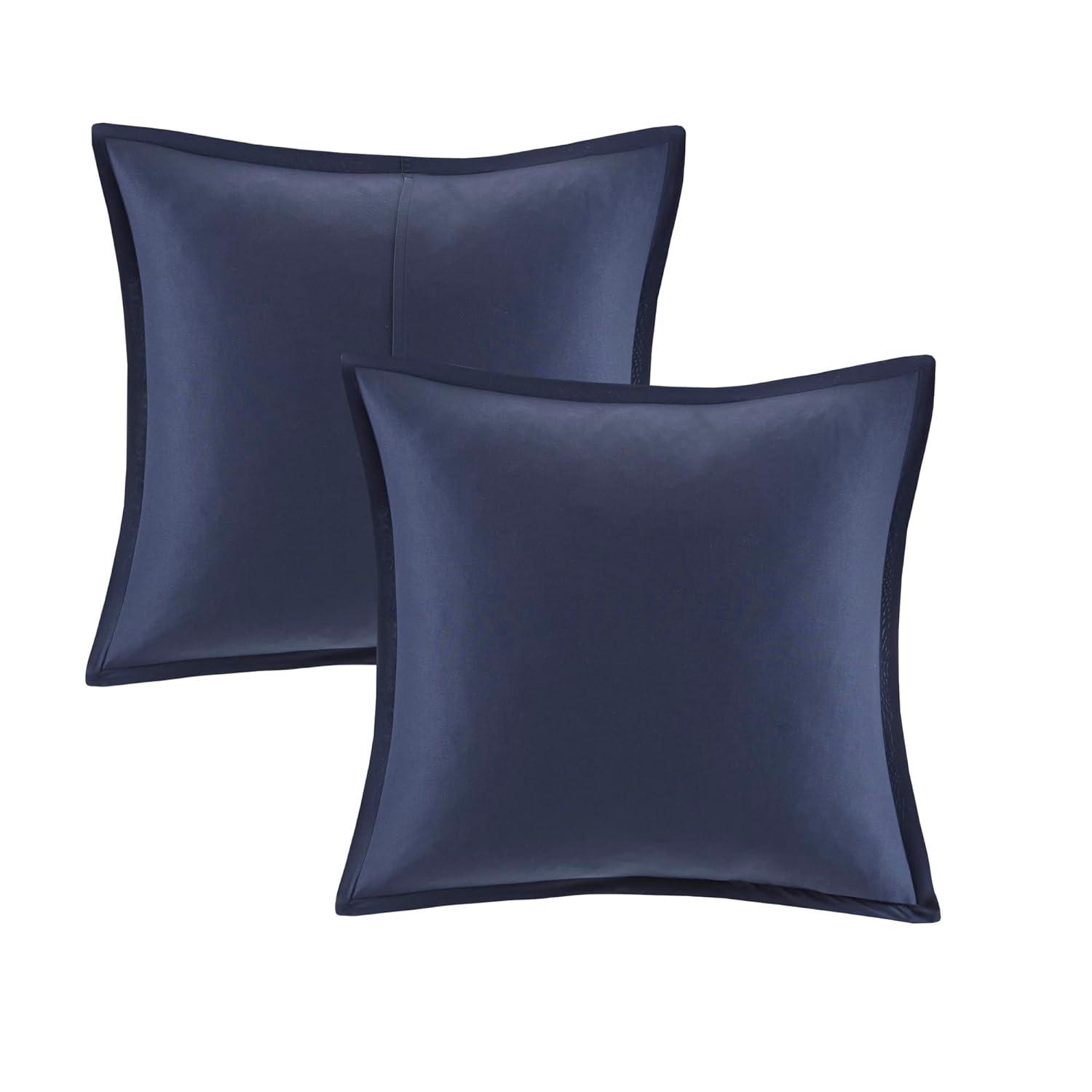 Zennia 7 Piece Seersucker Floral Comforter Set with Throw Blanket