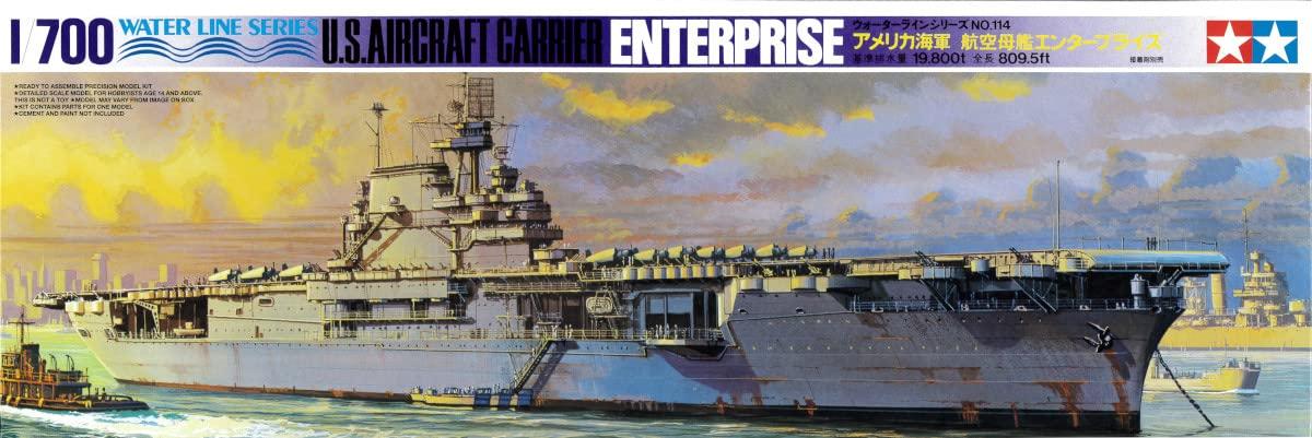 Tamiya TAM77514 US Enterprise Aircraft Carrier Enterprise Kit