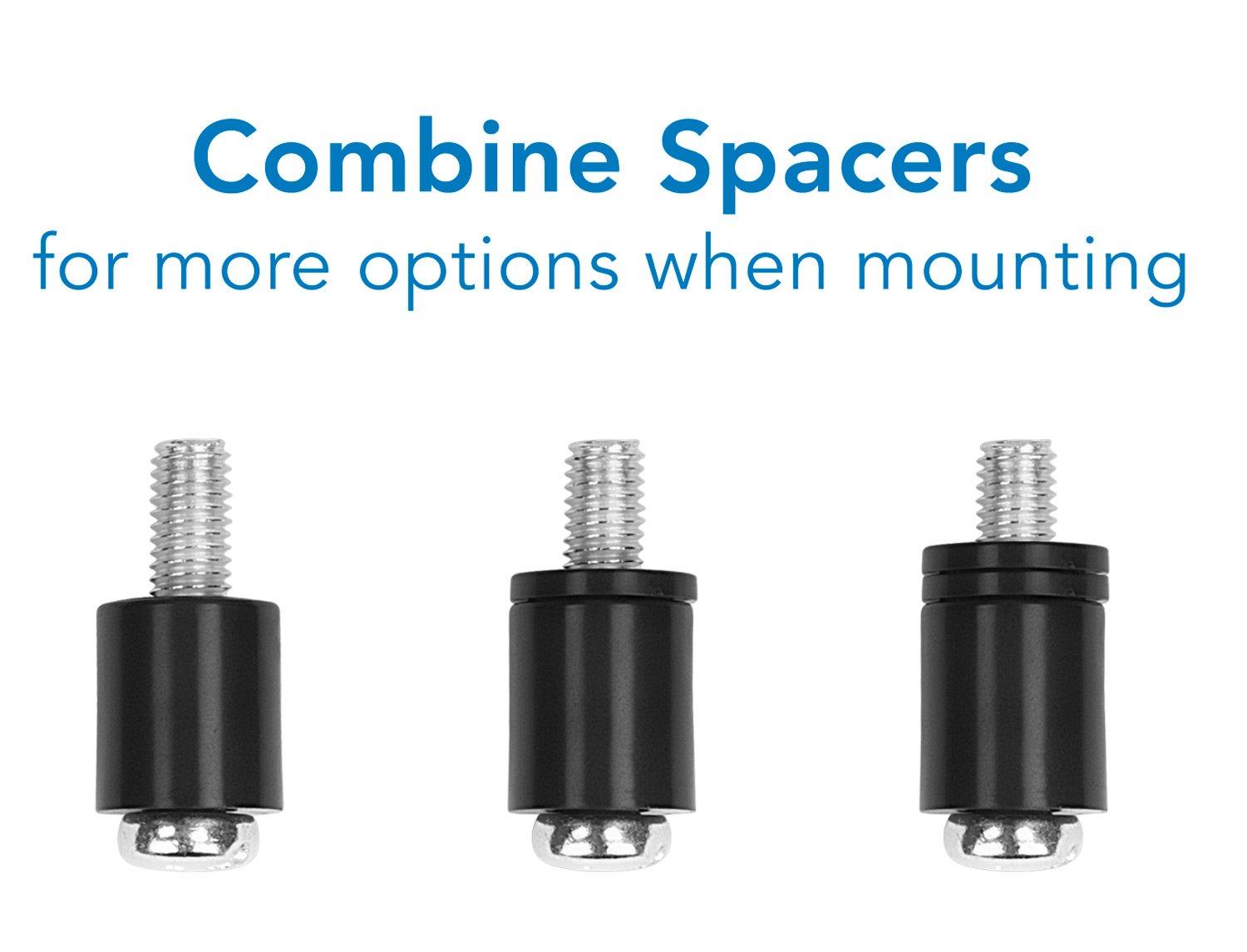 Mount-it Mount-It! TV Mounting Hardware Kit, VESA Wall Mount Screw, Washer, Spacer Pack for TVs and Monitors