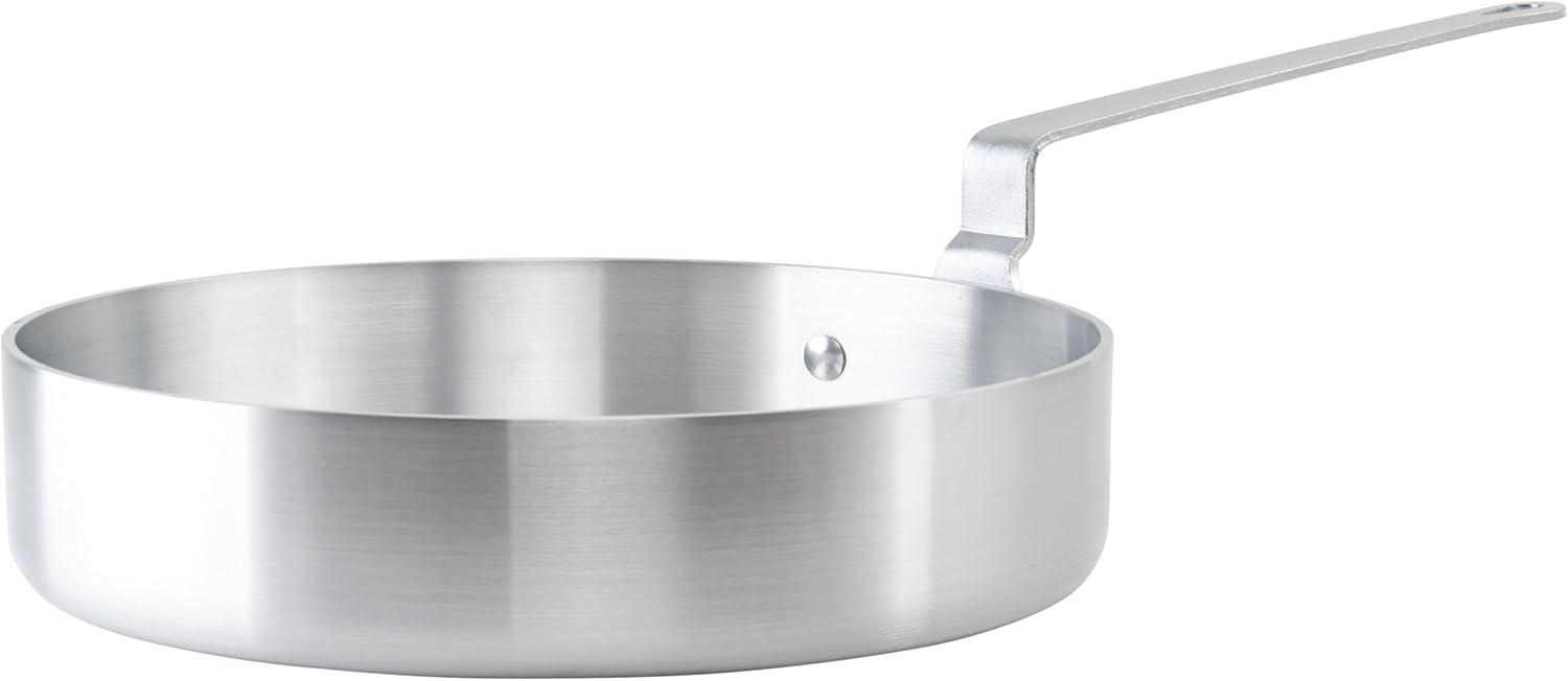 Truecraftware – 5 qt. Professional Aluminum Sauté Pan for Home and Restaurant, 3.5mm Thickness, NSF Certified, Dishwasher Safe, Cookware