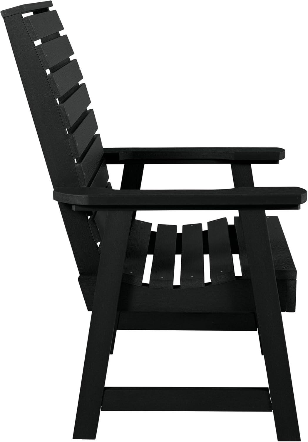 Highwood Weatherly Dining Chair - Dining Height, Outdoor, Eco-friendly, Synthetic Wood