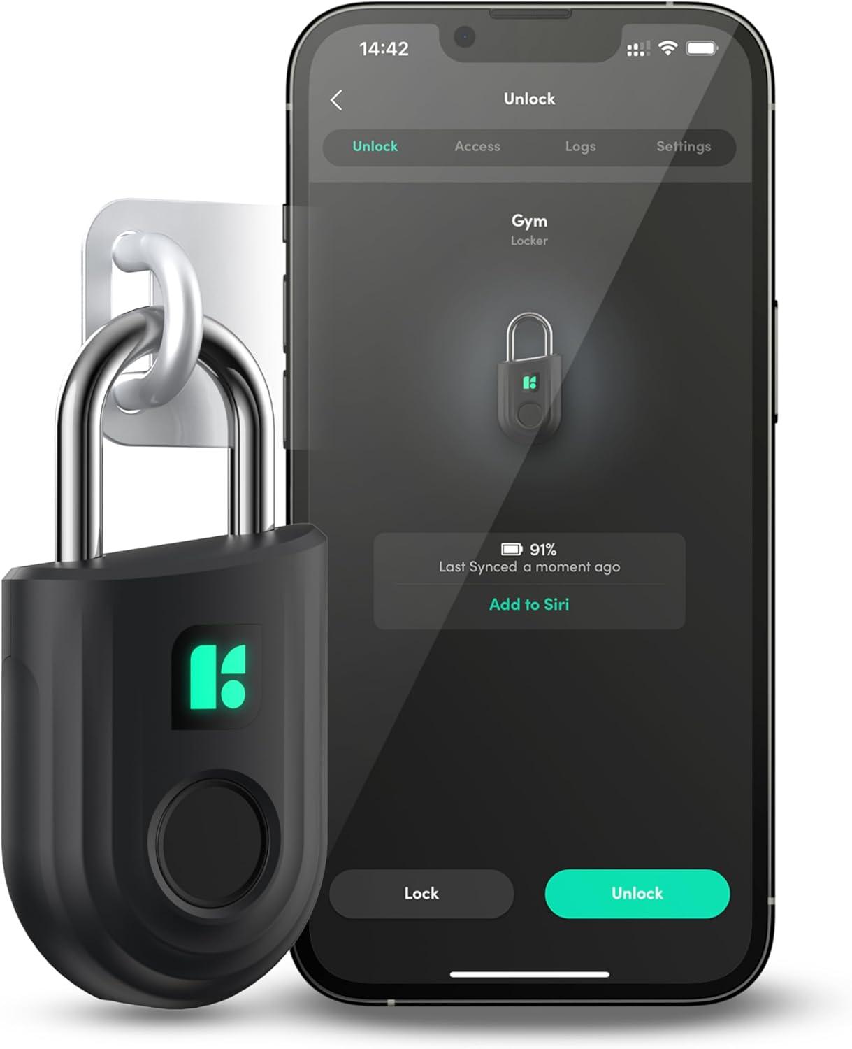 igloohome Smart Padlock Lite (Black), SP3B