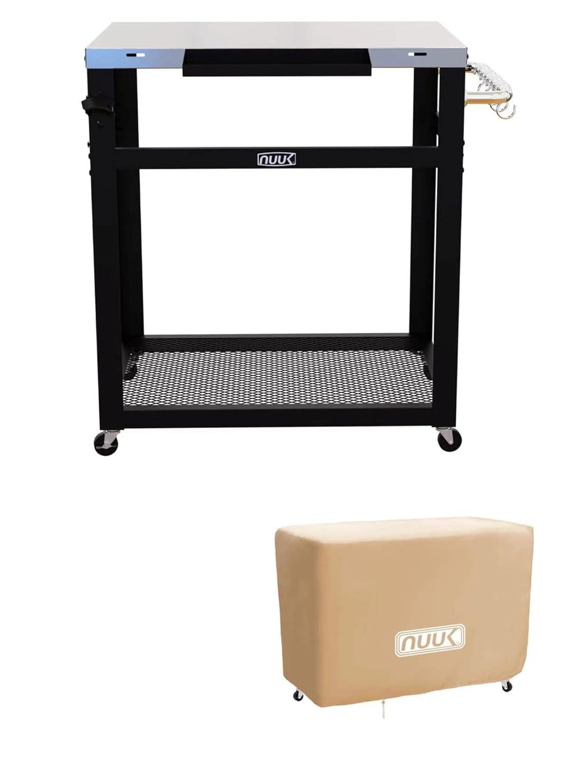 NUUK Stainless Steel 30IN Outdoor Grill and Prep Cart