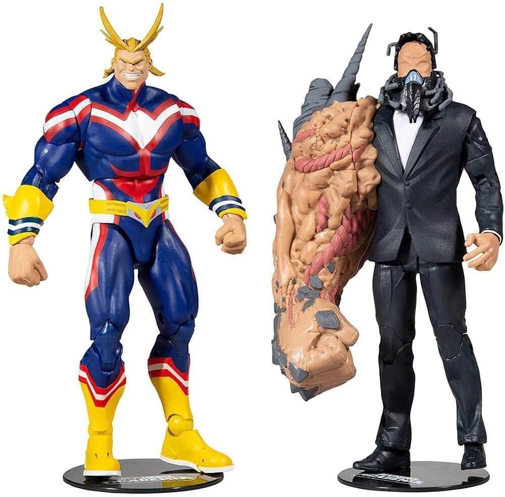 McFarlane Toys My Hero Academia All Might vs. All For One 2-Pack - 7 inch Collectible Action Figures
