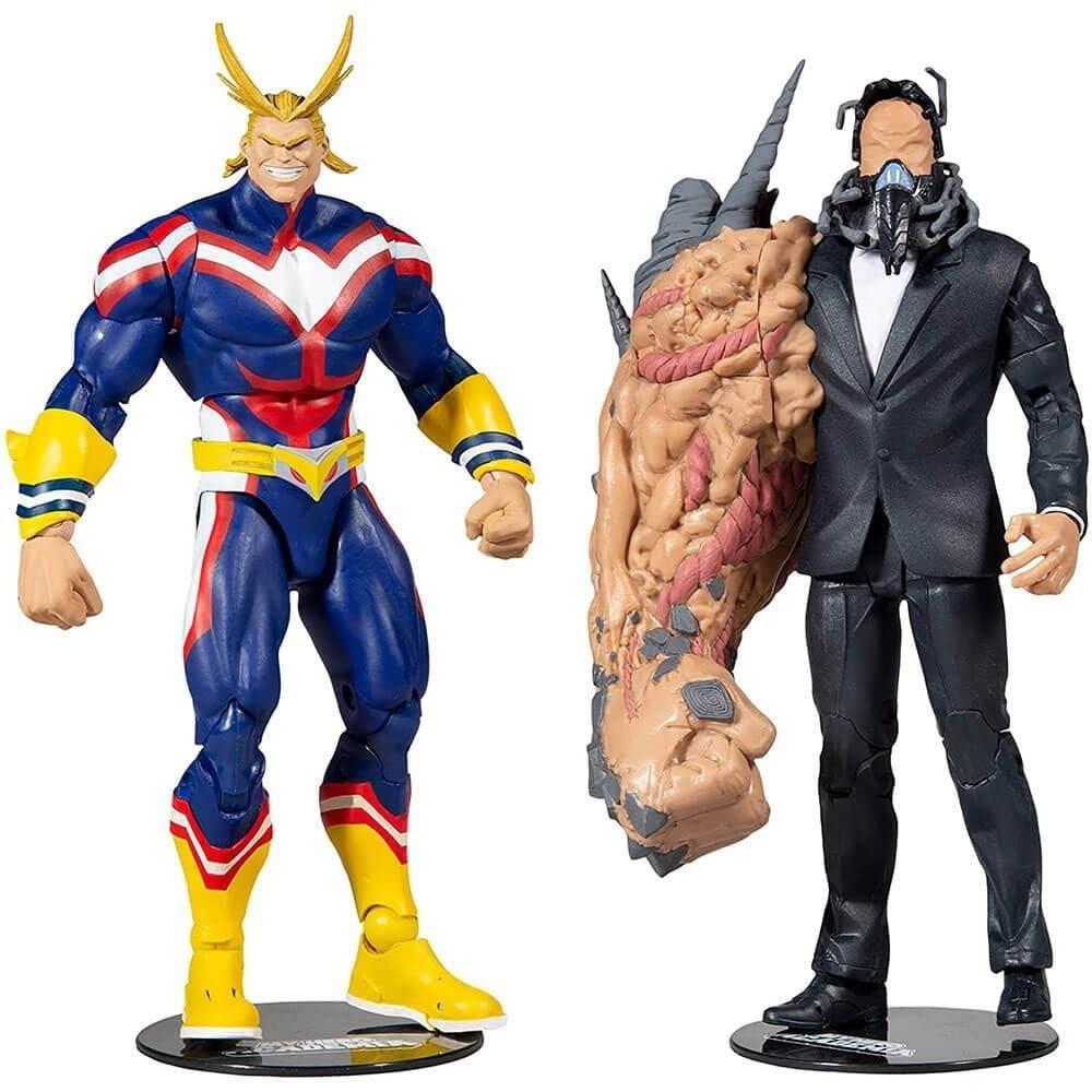 McFarlane Toys My Hero Academia All Might vs. All For One 2-Pack - 7 inch Collectible Action Figures