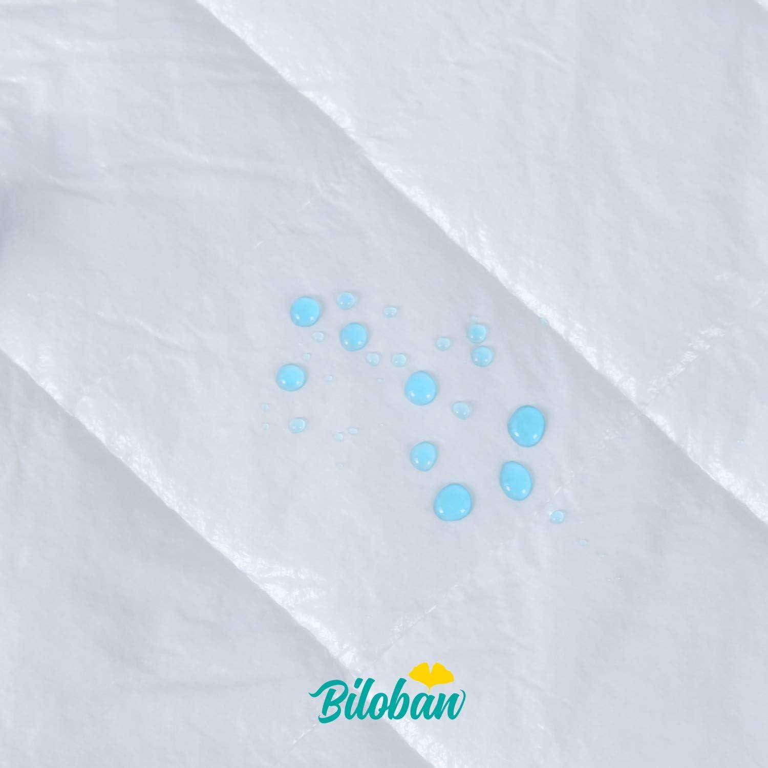 Biloban Waterproof Zippered Polyester Mattress Encasement, Crib Bed