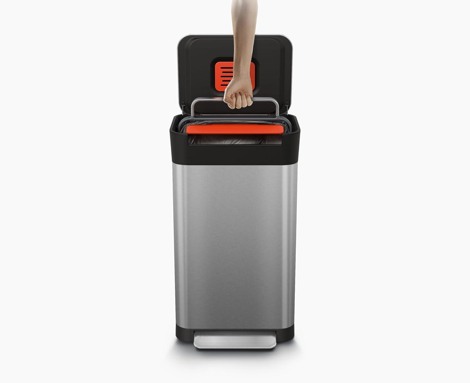 Joseph Joseph Joseph Joseph Titan Trash Compactor with Integrated Odor Control