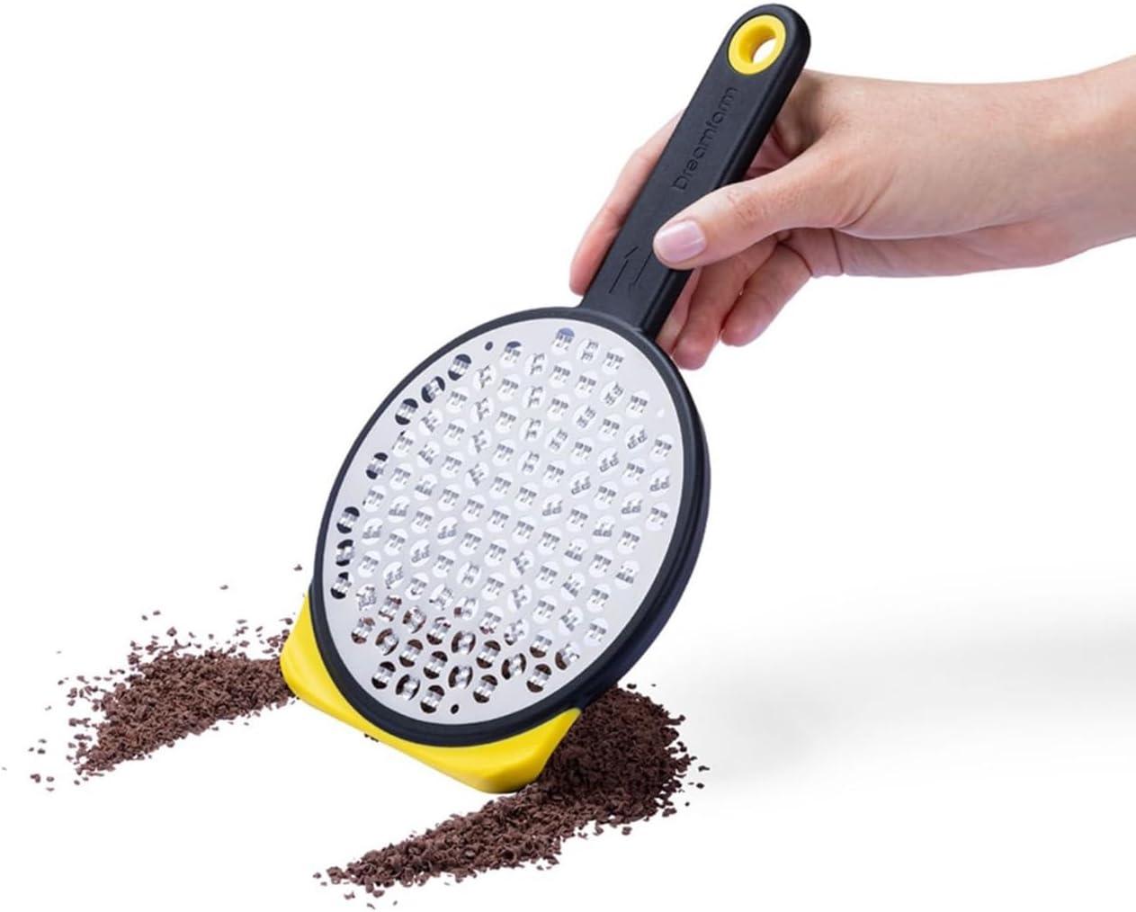 Dreamfarm Ograte Two-Sided Speed Grater | ⅟₈" Medium Yellow