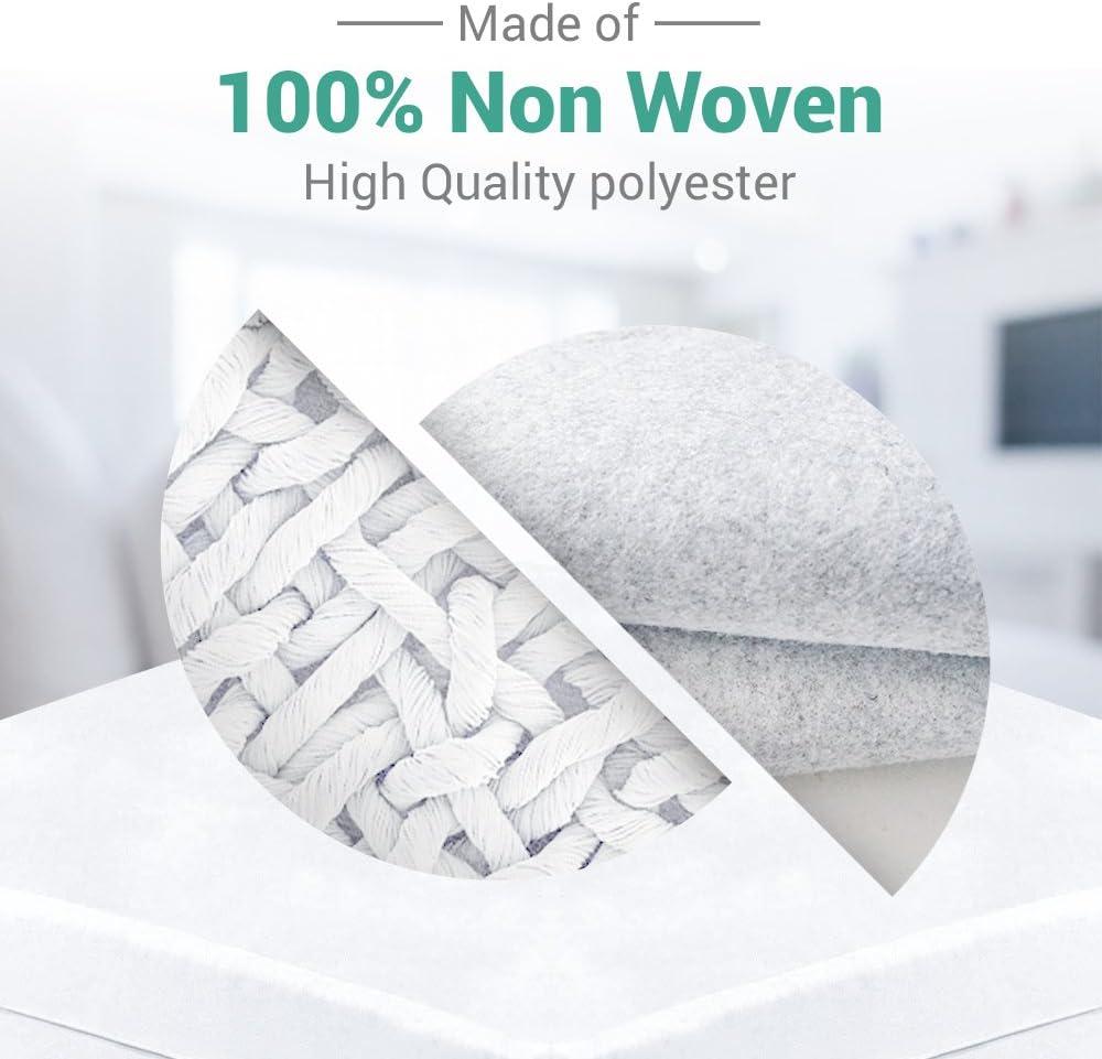 Queen Zippered Waterproof Anti-Allergy Mattress Encasement