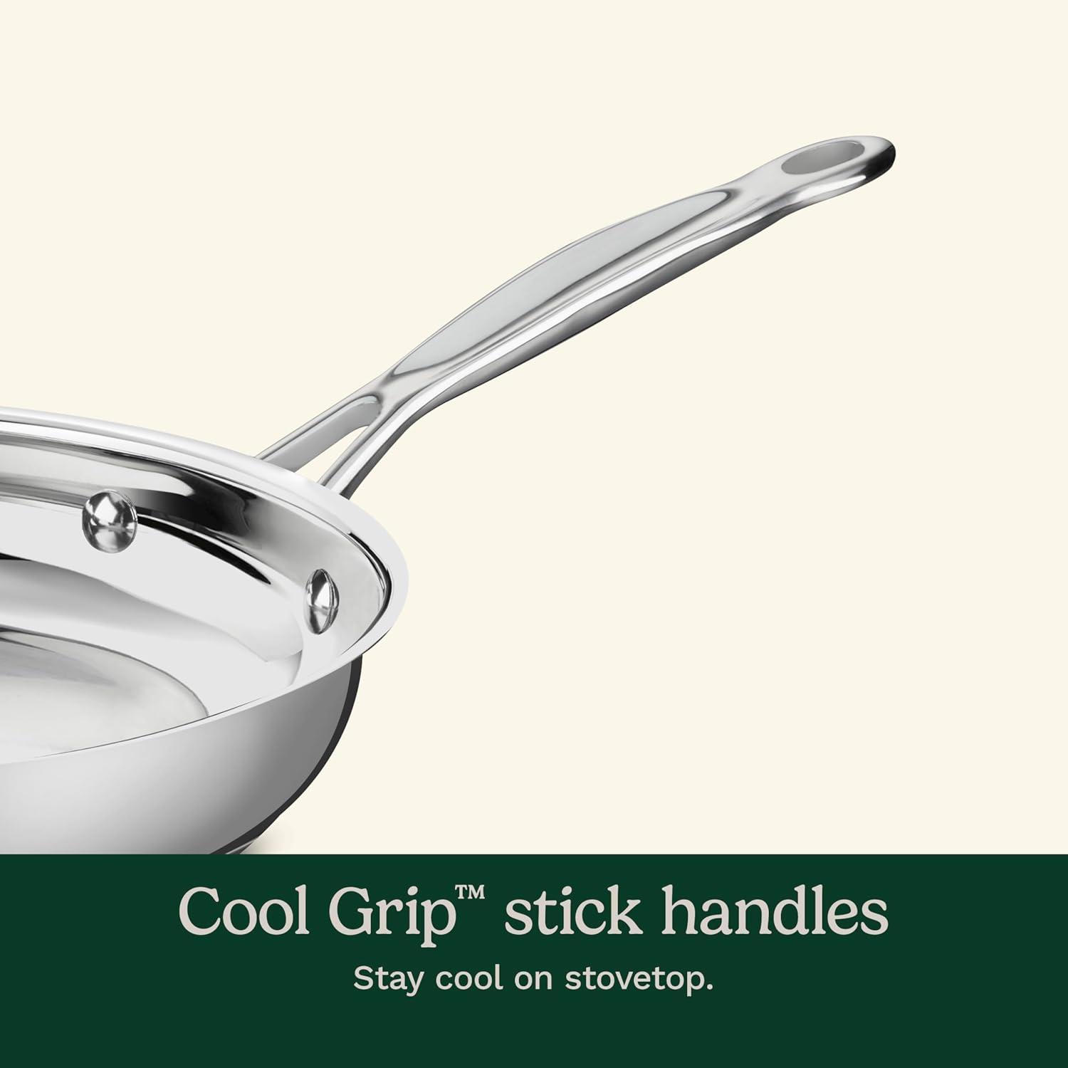 Cuisinart Chef’s Classic 7-Piece Stainless Steel Cookware Set