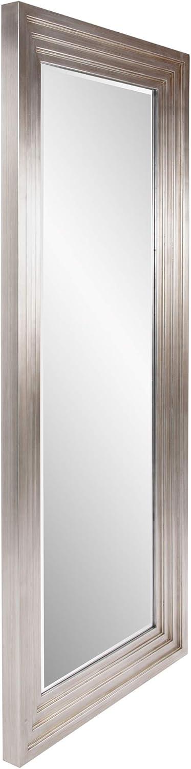 Amy Wood Flat Wall Mirror