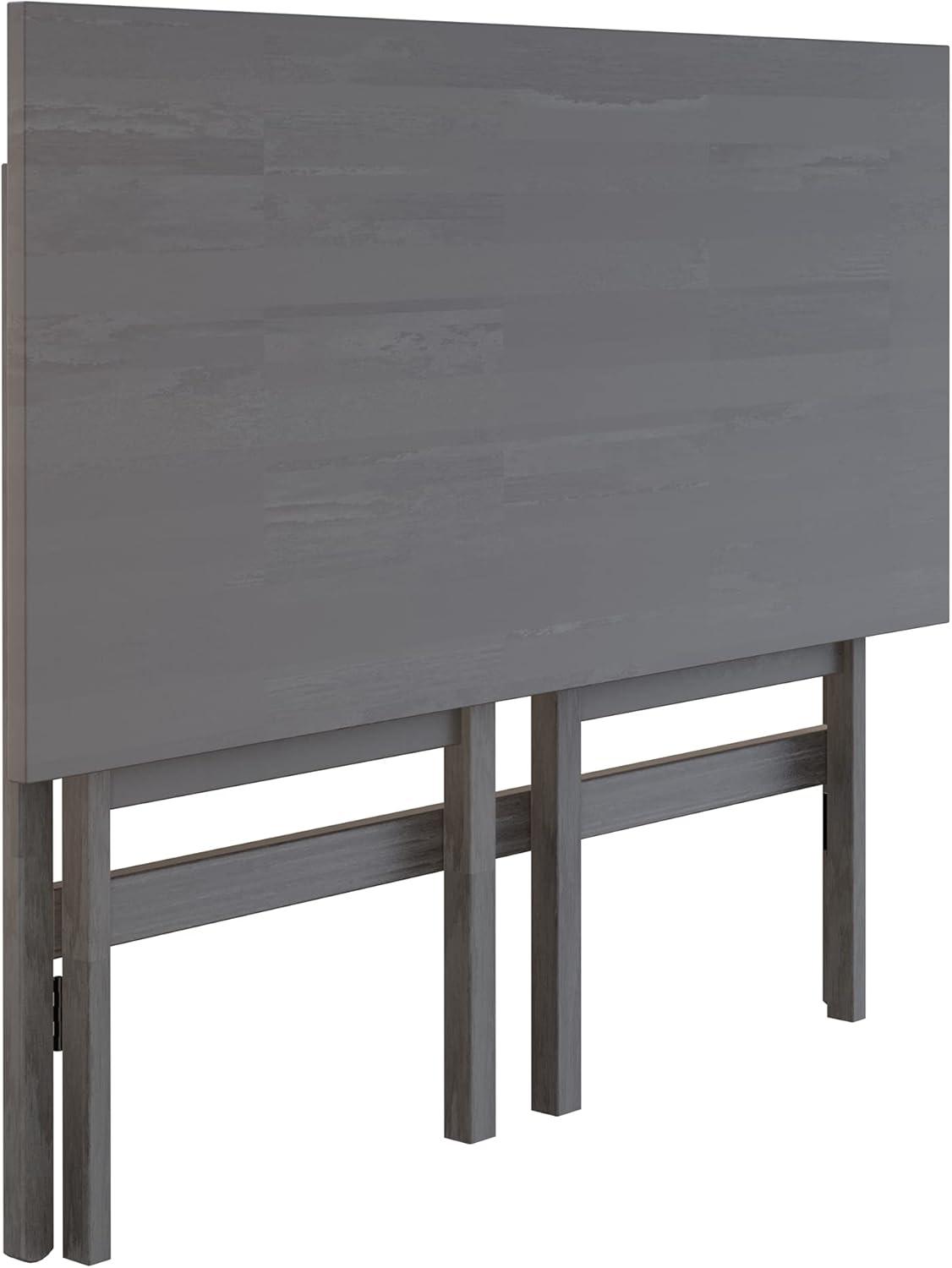 Xander Foldable Desk Oyster Gray - Winsome