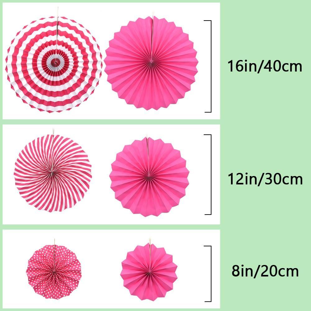 Wmenjiazihan 1 Clearance Hanging Paper Fans Party Set Silver Round Pattern Paper Garlands Decoration For Birthday Shower Graduation Retirement Set Of 6 Inverted Wobbler
