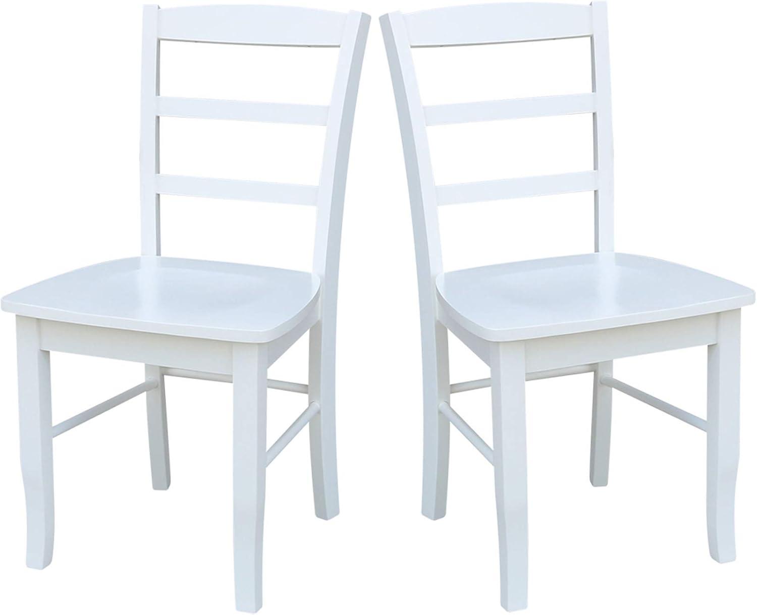 Set of 2 Madrid Ladderback Chairs - International Concepts