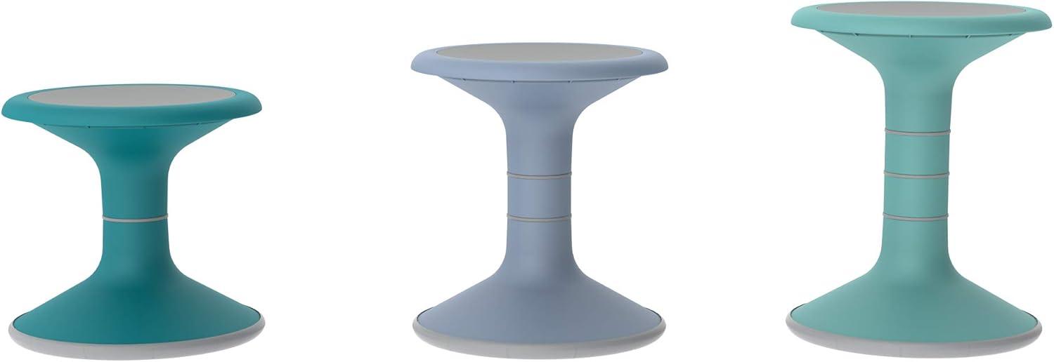 Sprogs Kids Active Motion Stool - Flexible Seating for Classroom, Office or Home 16" H Turquoise