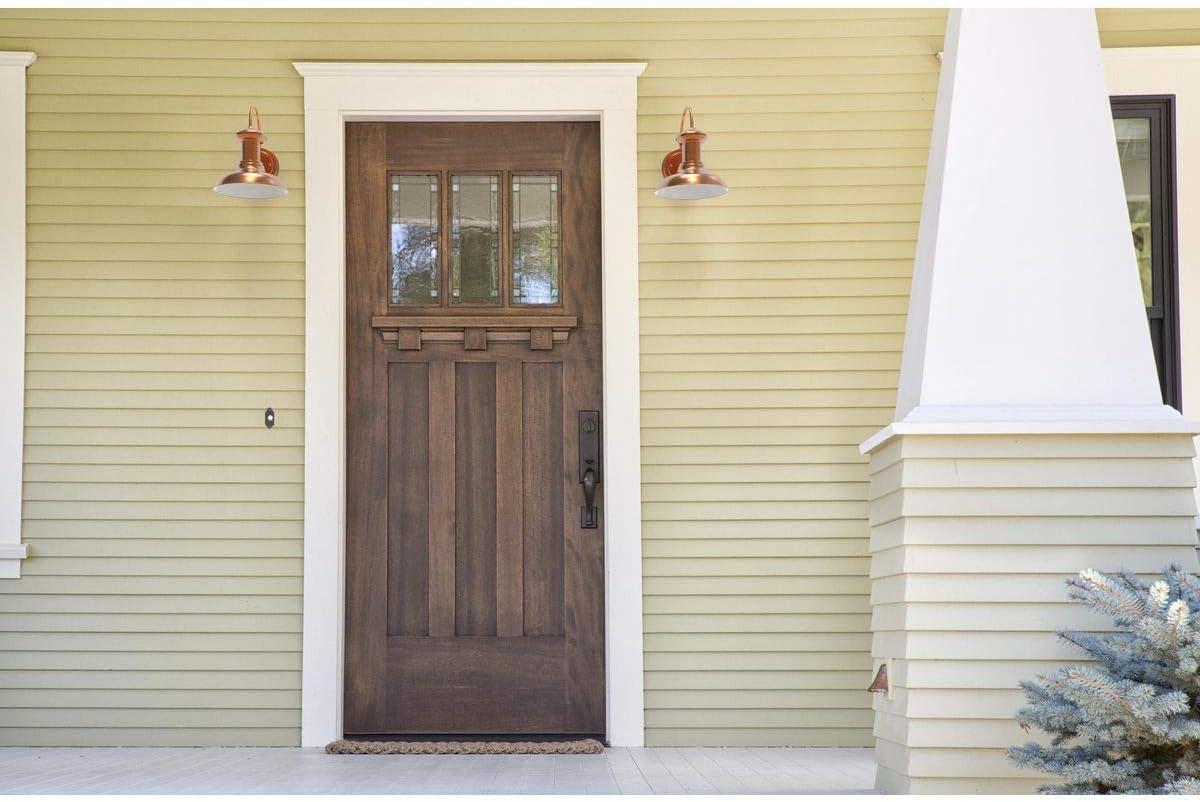 Brookside Collection 8" One-Light Vintage Small Wall Lantern