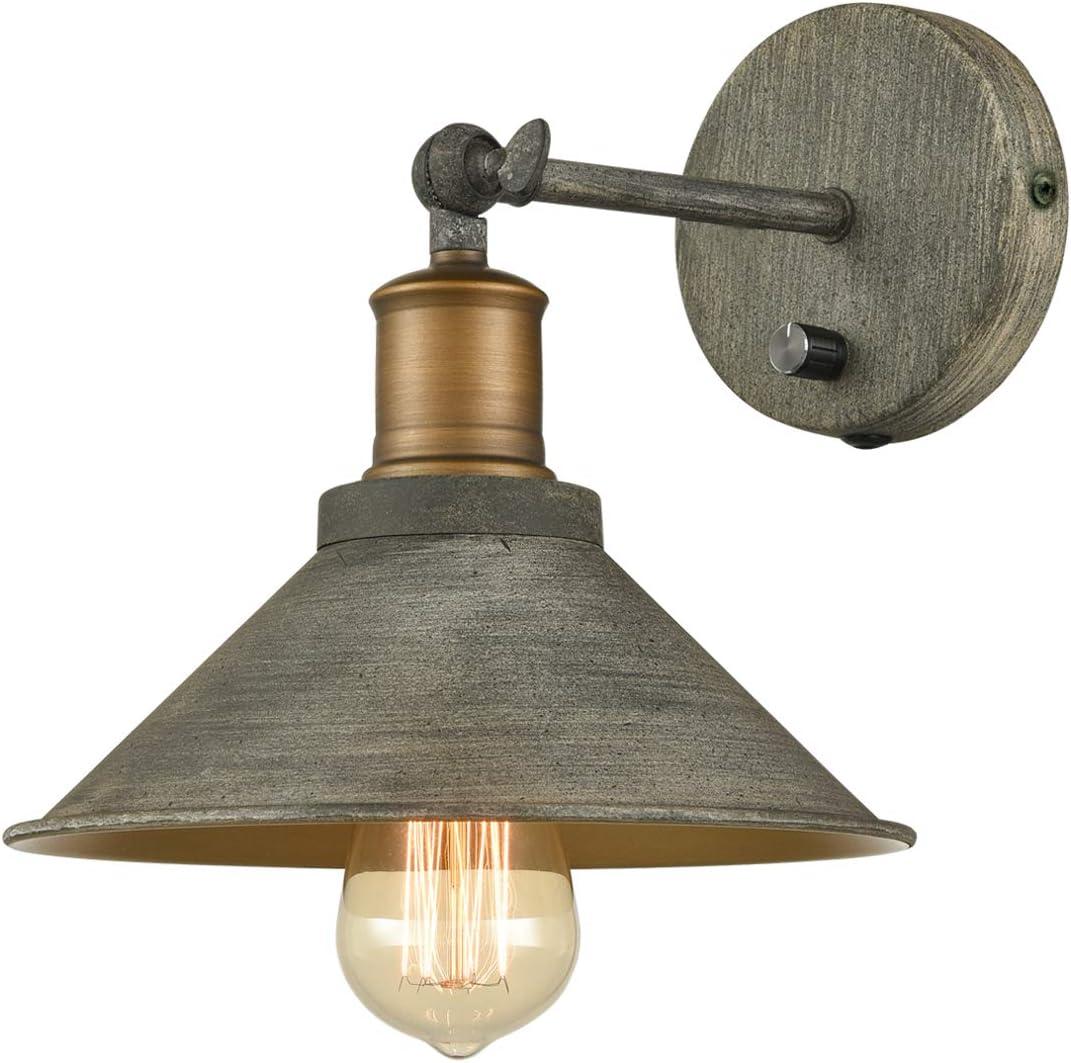 Distressed Green Rustic Swing Arm Wall Sconce Set