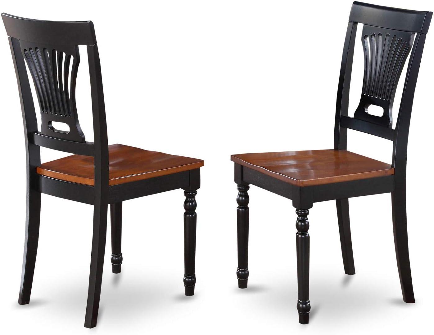 Quincy 9-Piece Black and Cherry Rectangular Dining Set